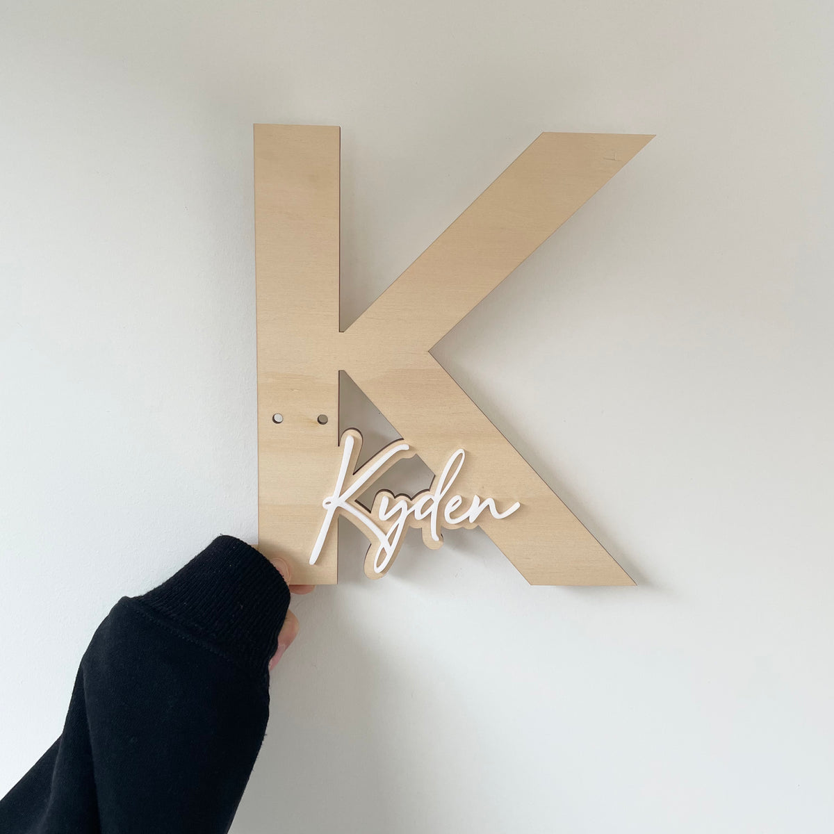 KYDEN - floral letter - choose your floral colour. – Maple and Belle